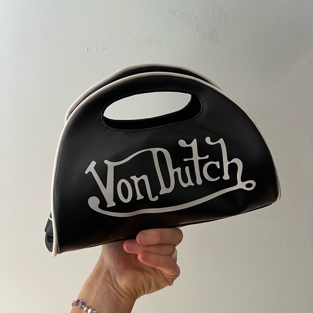 Black Von Dutch Rare Vintage 2000s Clutch